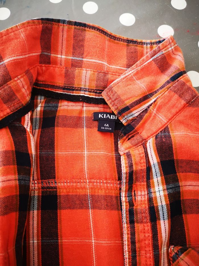 #chemise ML garçon 6 ans Kiabi - photo numéro 3