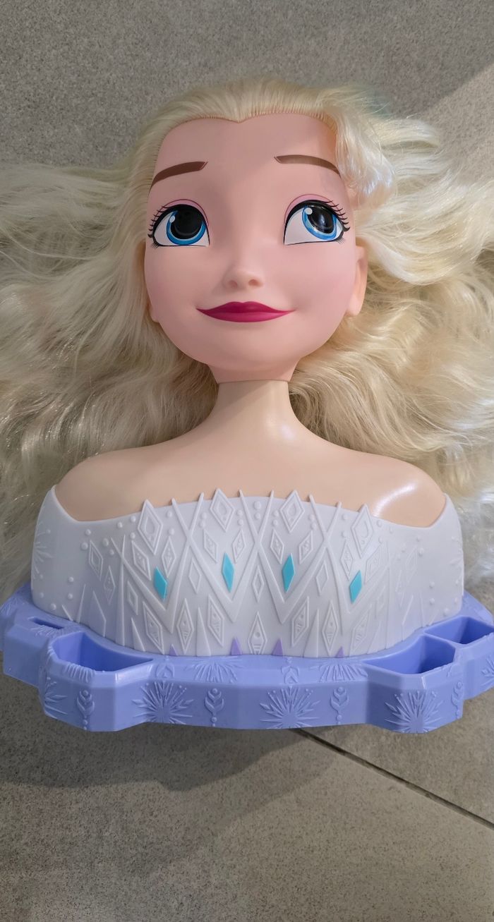 Tête à coiffer Elsa - photo numéro 3