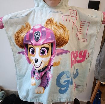 Sortie de bain Stella Pat Patrouille 60*60 3-5 ans