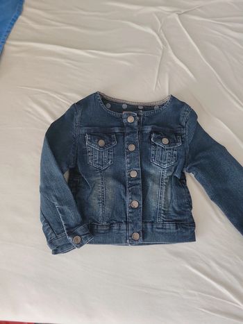 Veste en jean fille 3 ans