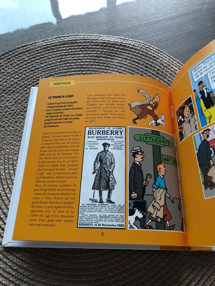 Tintin en trench coat - collection figurines tintin - photo numéro 3