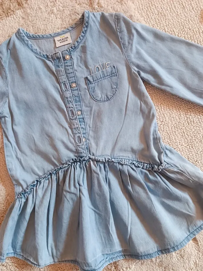 Robe façon jean Tape à l'oeil TAO 18 mois - photo numéro 3