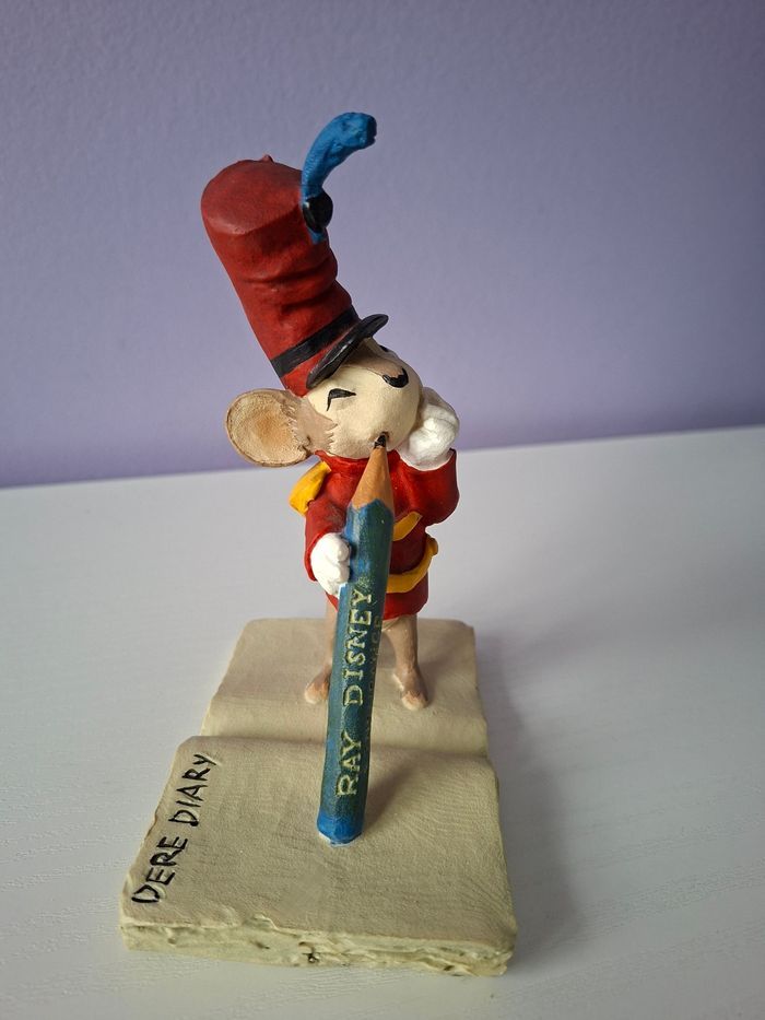 Figurine Walt Disney Archives Collection Timothy Mouse Maquette numérotée. - photo numéro 3