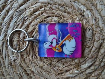 Porté-clés diddl plastique diddl avec clé