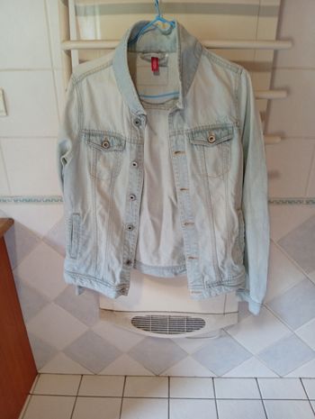 Veste en jean femme.