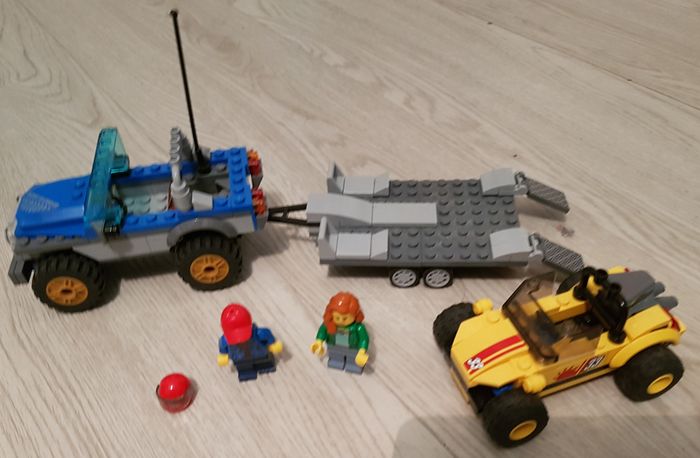 Lego City 60082 buggy des dunes + les 2 livrets de montage. Sans boîte - photo numéro 2