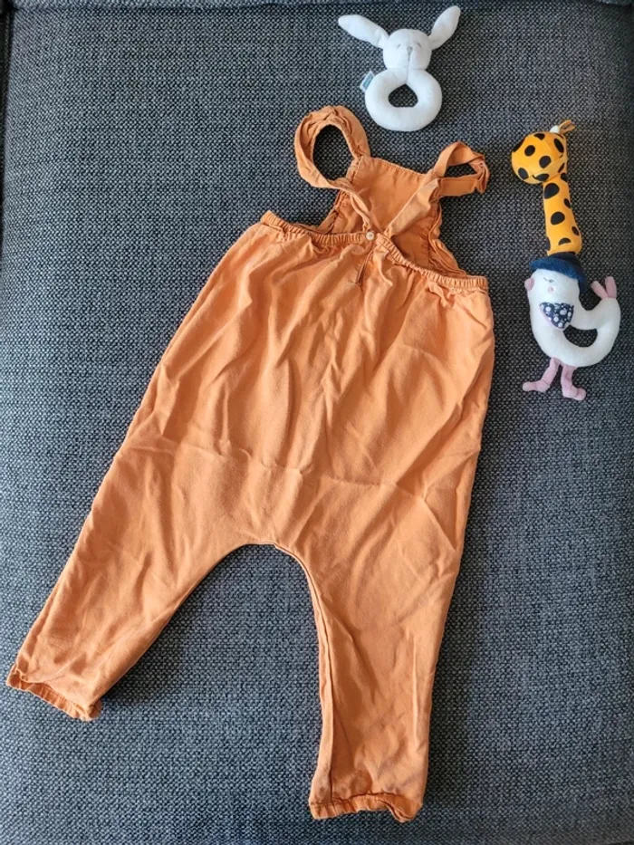 Combinaison salopette fille oversize taille 36 mois - photo numéro 4