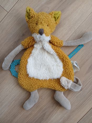 Doudou plat renard Le Voyage d’Olga - Moulin Roty
