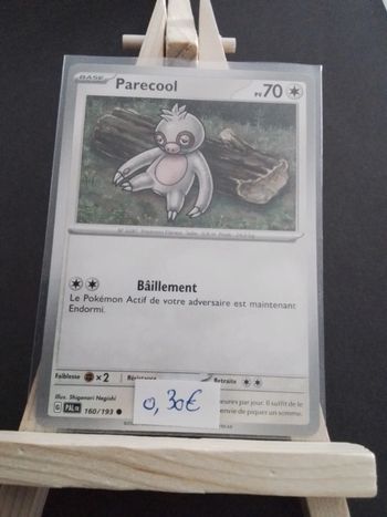 Carte Pokémon Parecool 160/193