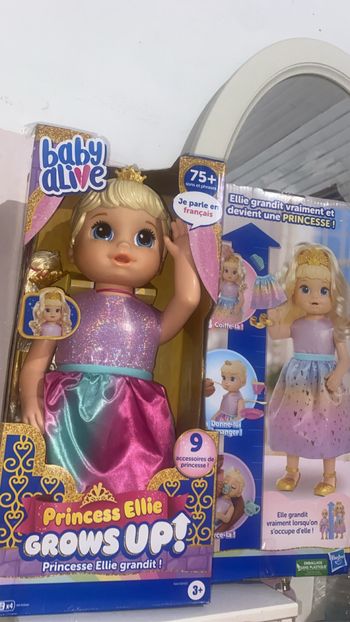Baby alive Grandit devient une princesse Neuf