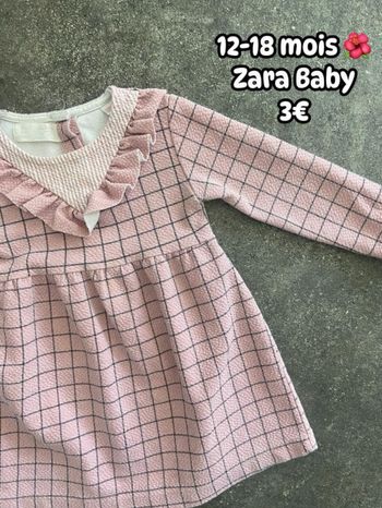 Robe 🌺 12-18 mois 🌺 Zara Baby
