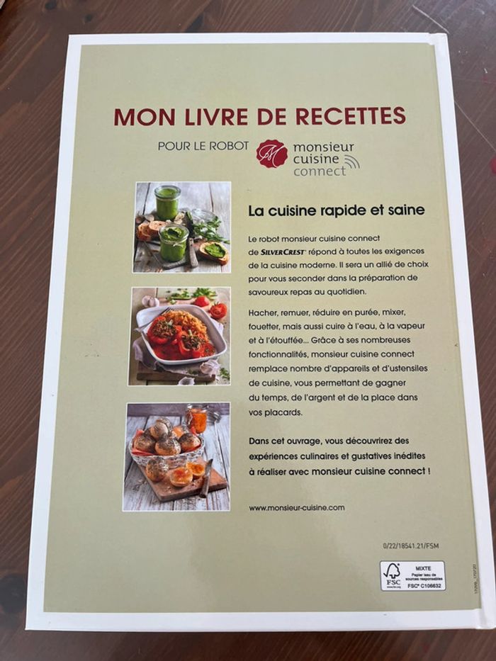 Mon livre de cuisine Mr cuisine - photo numéro 2