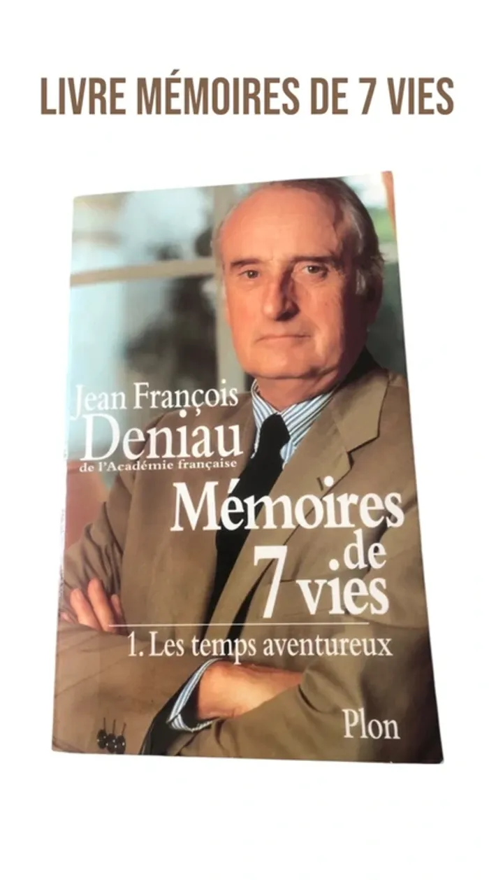 Livre mémoires de 7 vies 📕