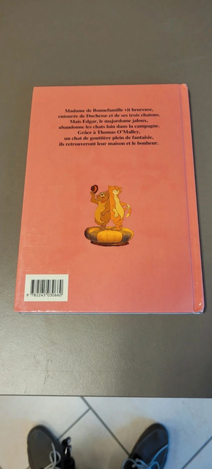 Livre les aristochats / - photo numéro 2
