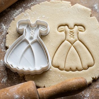 Emporte-pièce Robe Princesse Découpoir Sablé Pâte à Sucre