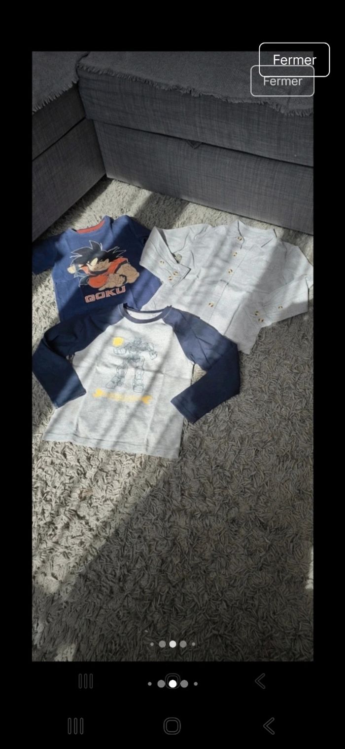 Lot de vêtements garçon 6 ans (30 articles) - photo numéro 10
