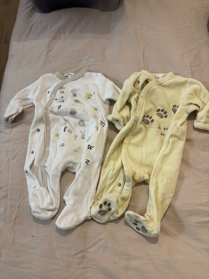 Lot de pyjamas 3 mois garcon
