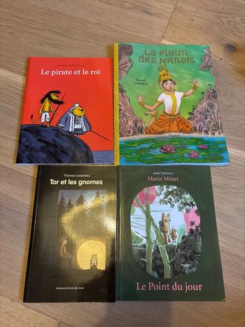 4 livres école des loisirs