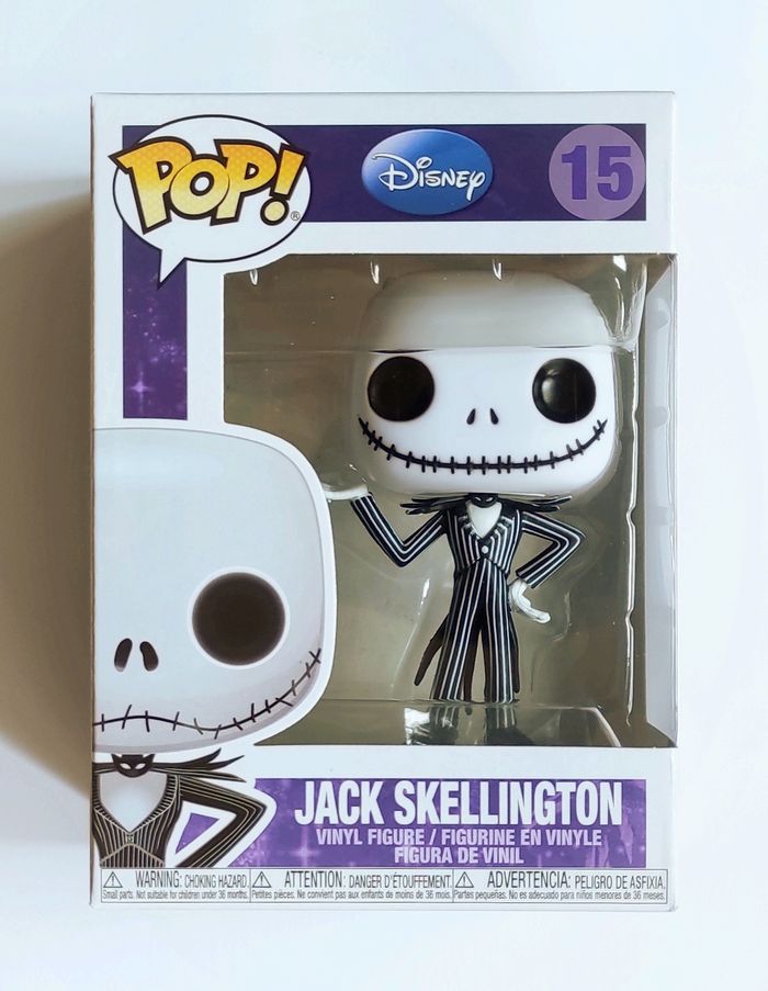 Funko POP Jack Skellington #15 - Disney - Figurine Vinyle