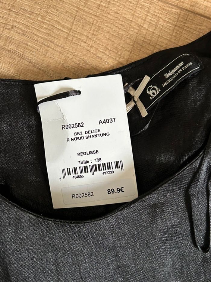 Robe noire neuve à manches courtes Sinequanone taille 38 (valeur 90€) - photo numéro 15