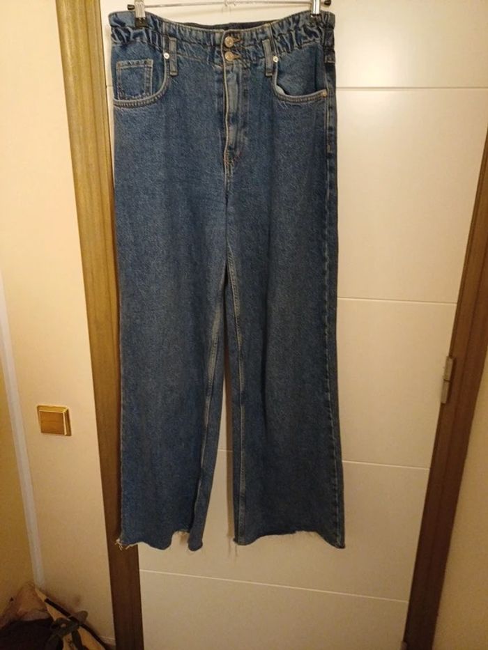 Mango pantaloni anchos - photo numéro 3