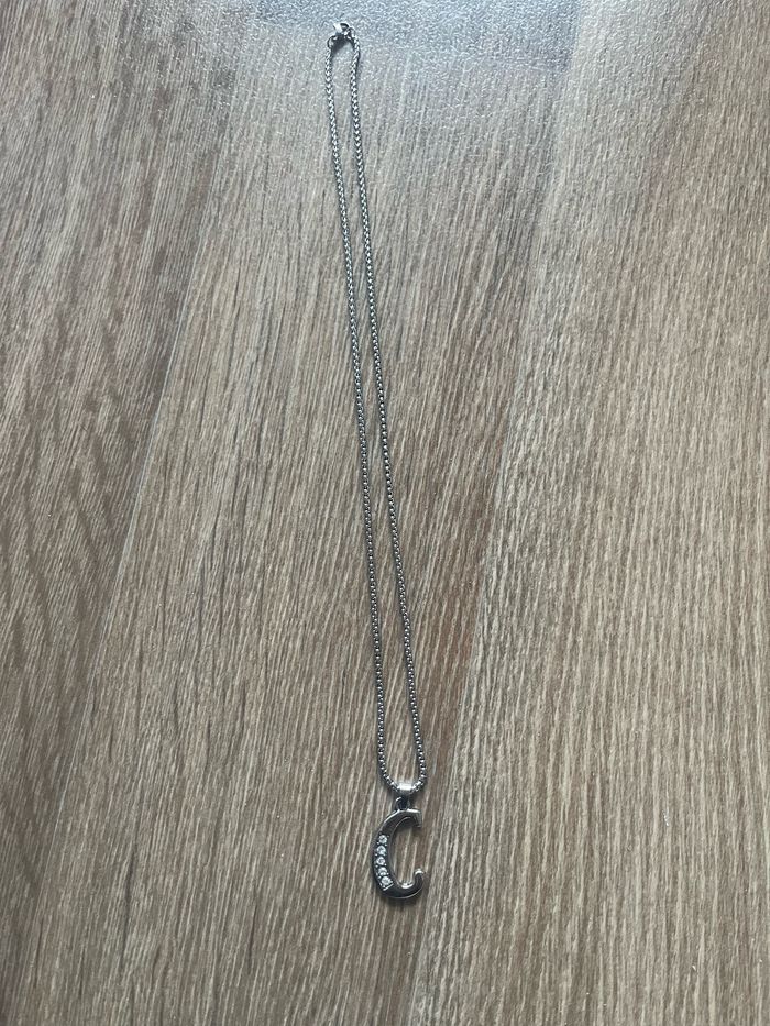 collier lettre C - photo numéro 2