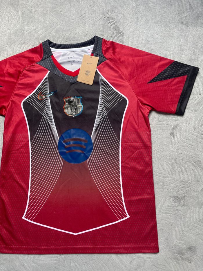 Maillot concept foot Barça rouge taille S - photo numéro 3