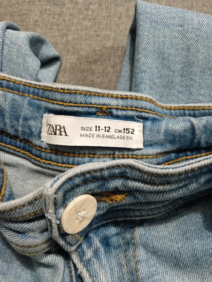 C13 jeans bleu Zara 11-12 ans - photo numéro 3