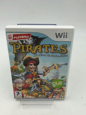 Jeu vidéo Pirates le trésor de barbe noir sur console Nintendo Wii