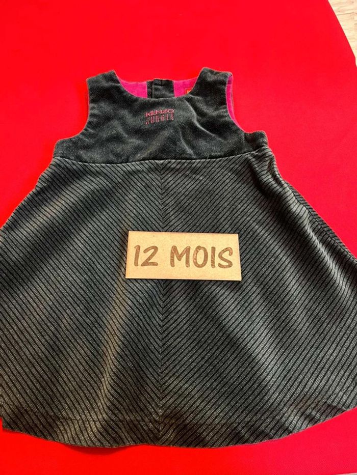 Robe bébé fille Kenzo Jungle 12 mois velours
