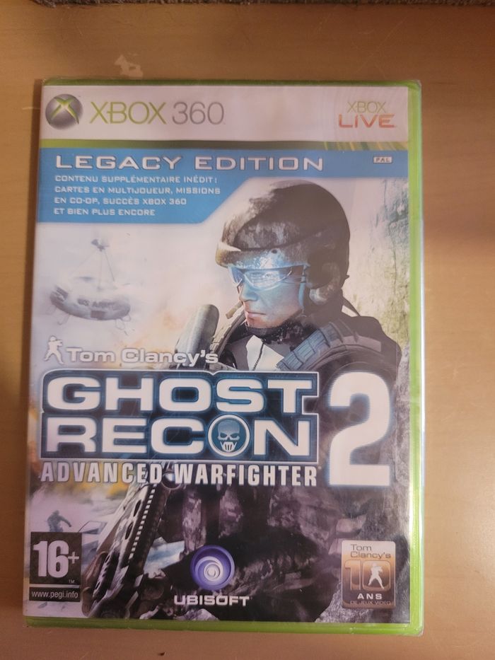 Jeux xbox 360 Ghost Recon AW2 Legacy- Neuf sous blister