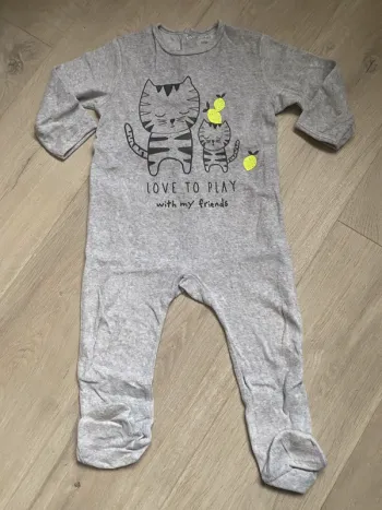 Pyjama velours kiabi 2 ans