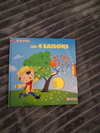 Livre Kididoc "Les 4 saisons"