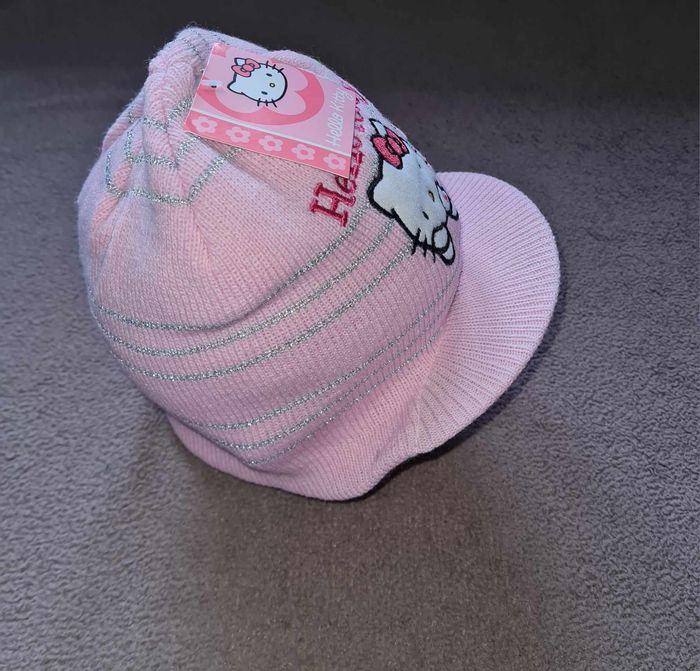 bonnet hiver visière Hello kitty fille 3/5 ans - photo numéro 4