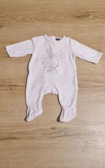 Pyjama velours 1 mois 🐰