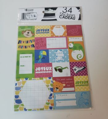 lot etiquettes/stickers