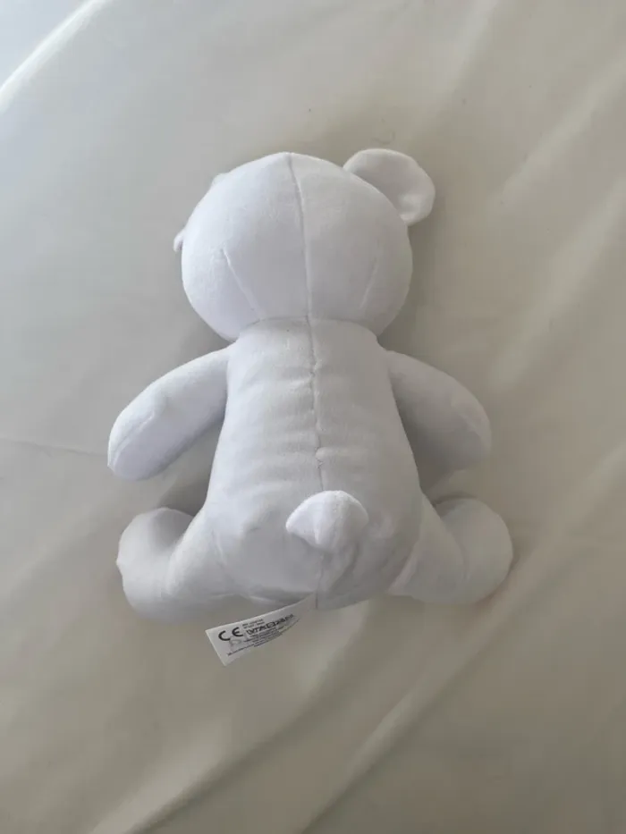 Peluche ours blanc - photo numéro 2