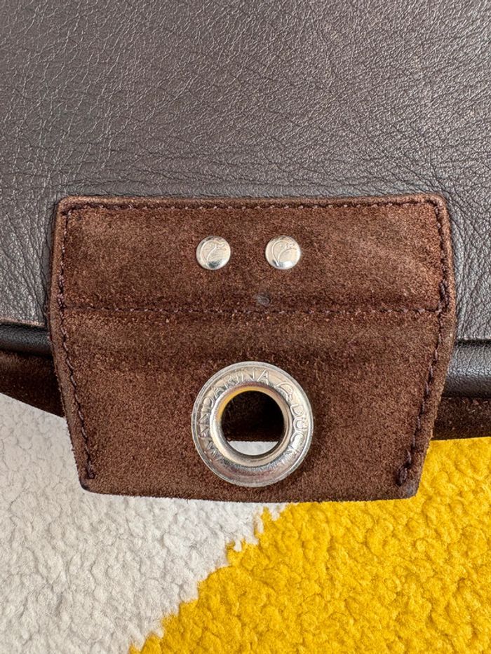 Sac à bandoulière Mandarina Duck | Marron | Taille 31 X 26 cm - photo numéro 5
