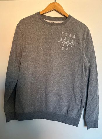 Pull pommeau de vitesse gris taille M