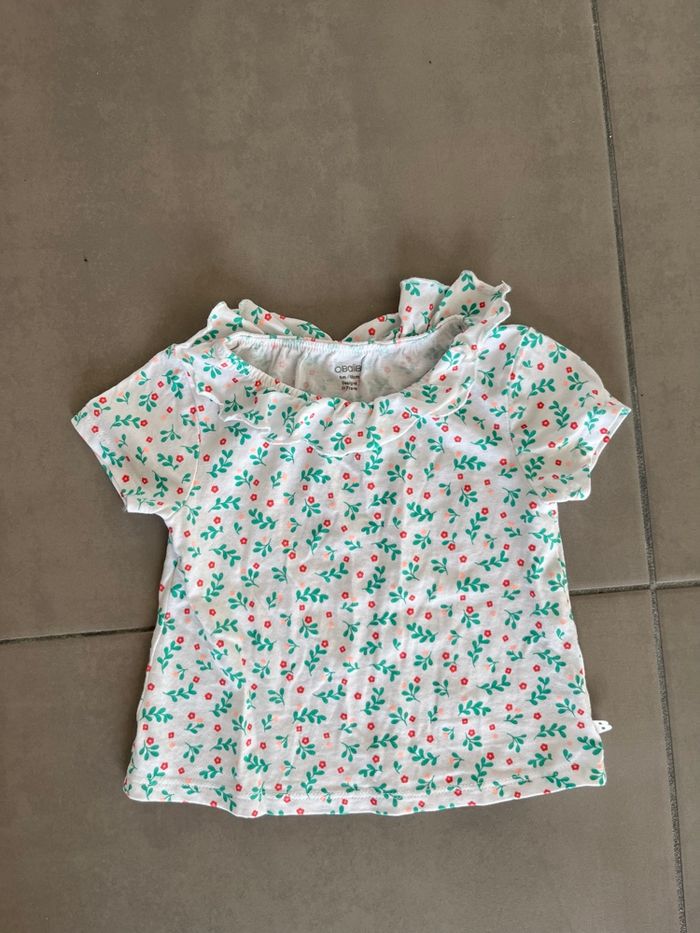 TEE shirt fille bébé 6 mois