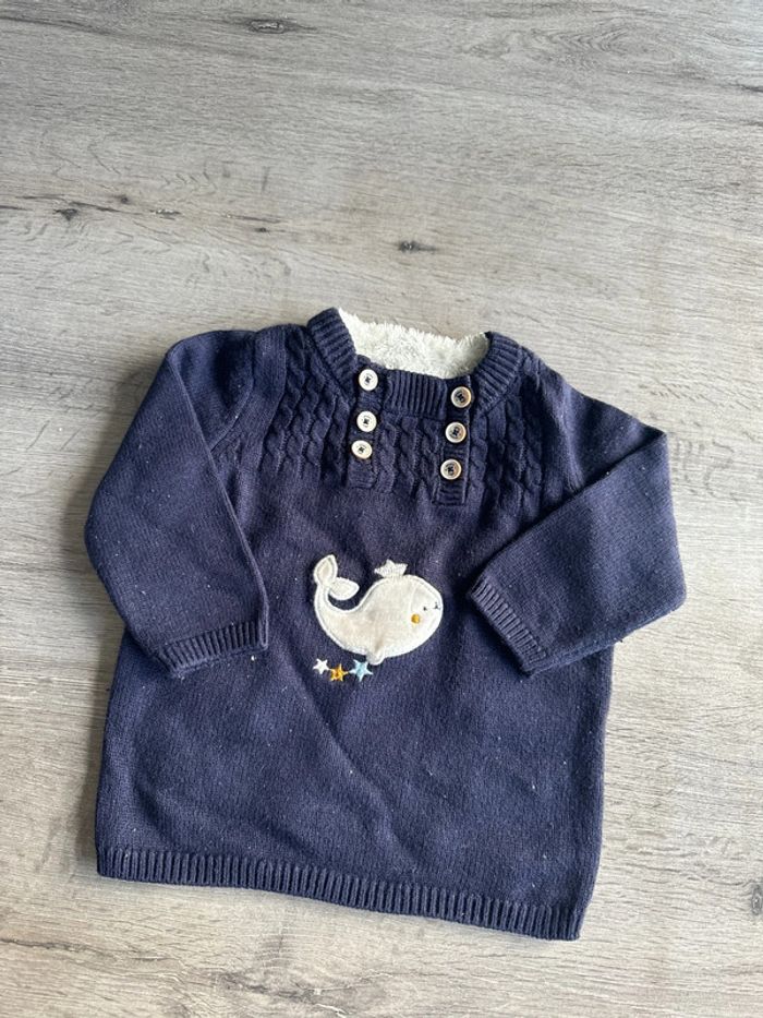 Pull sergent major 12 mois