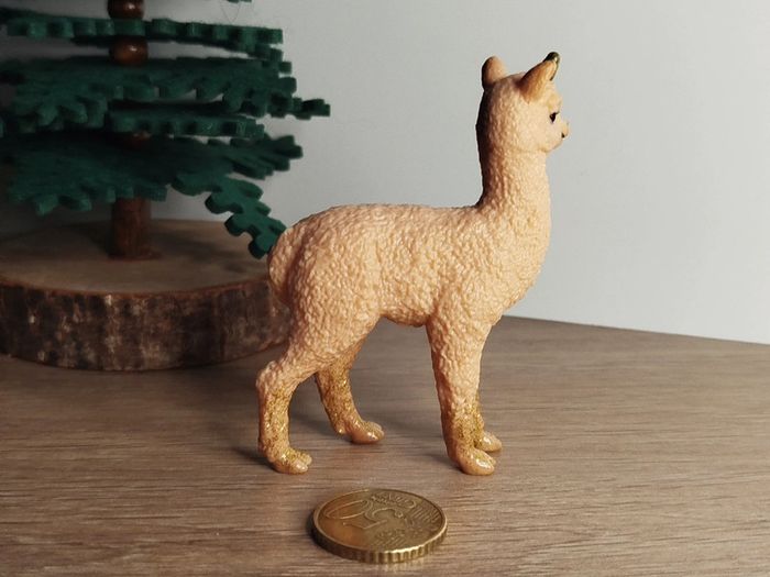 Figurine jeune licorne lama Schleich animal imaginaire Bayala - photo numéro 3