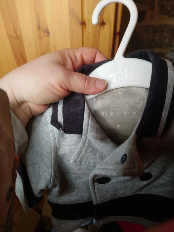 Petit gilet IKKS 6 mois garçon - photo numéro 6