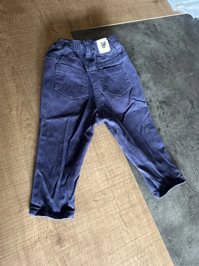 Pantalon slim bébé fille du pareil au même, 9 mois - photo numéro 3