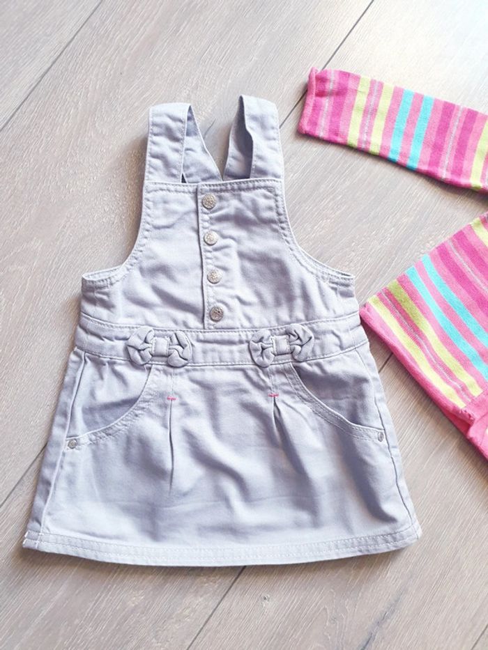 Ensemble 2 pièces. Fille 6 mois. Marque Orchestra/Grain de blé - photo numéro 3