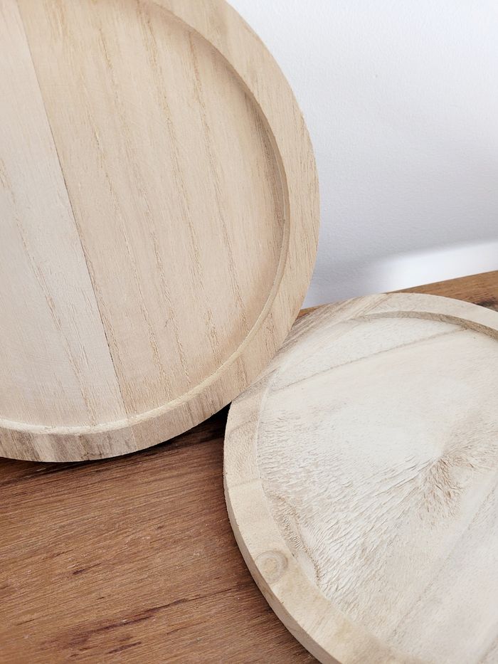 Lot de 2 ronds en bois - photo numéro 3