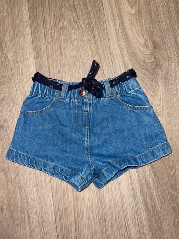Short en jean