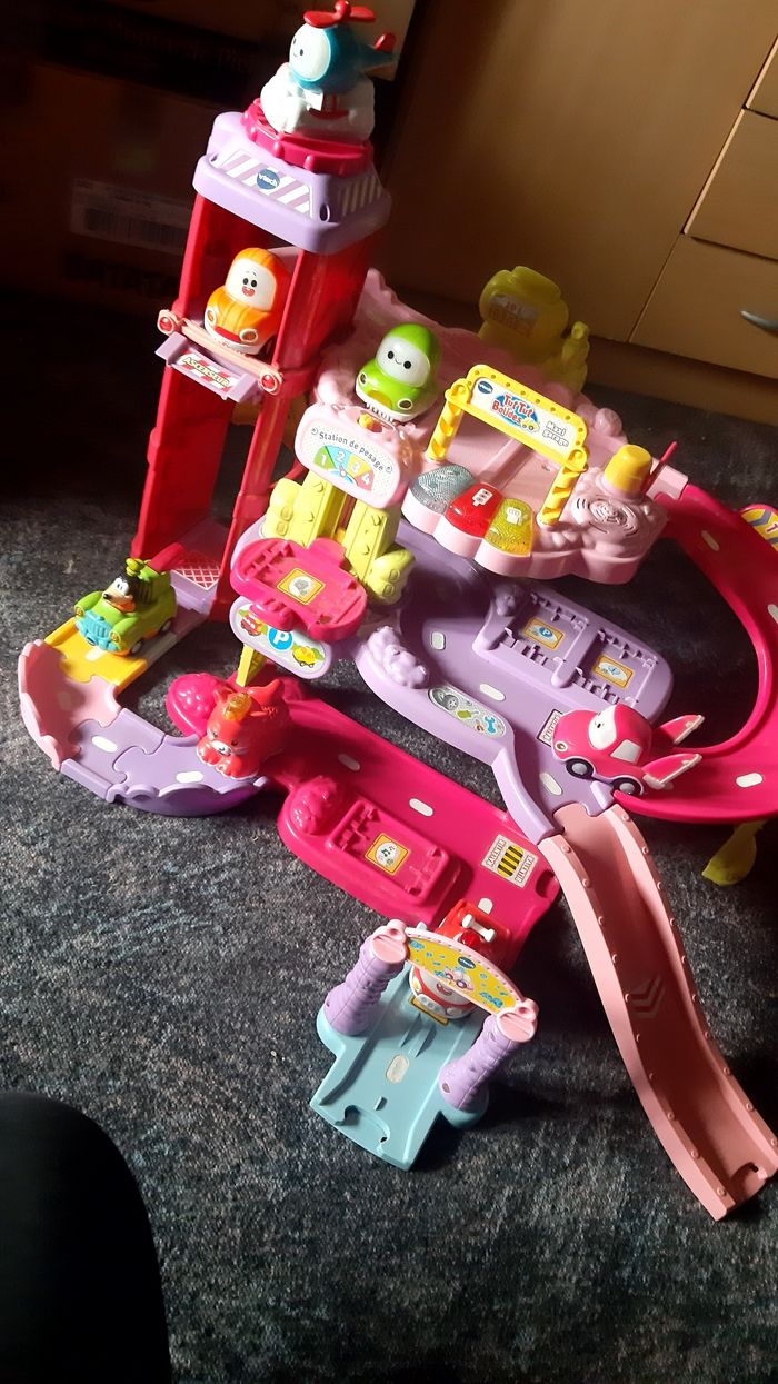 Garage vtech et tutut bolides