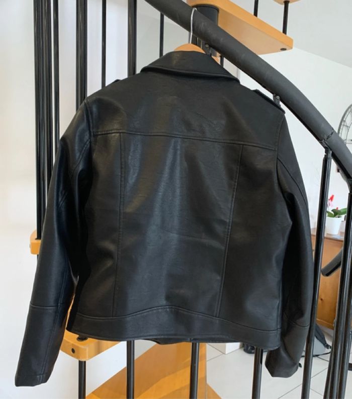 Veste simili cuir - photo numéro 2