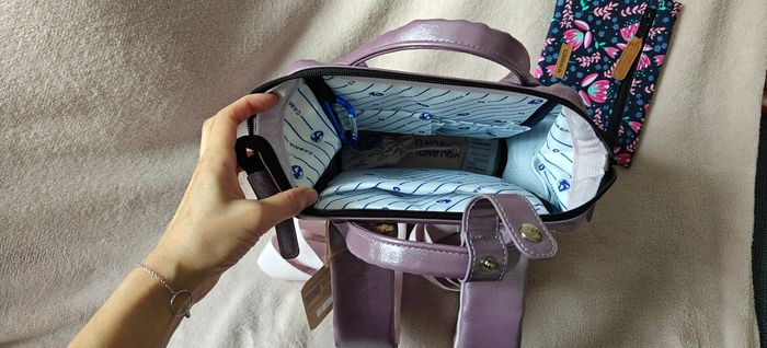 Sac à dos XS Cabaïa lilas irisé - photo numéro 3